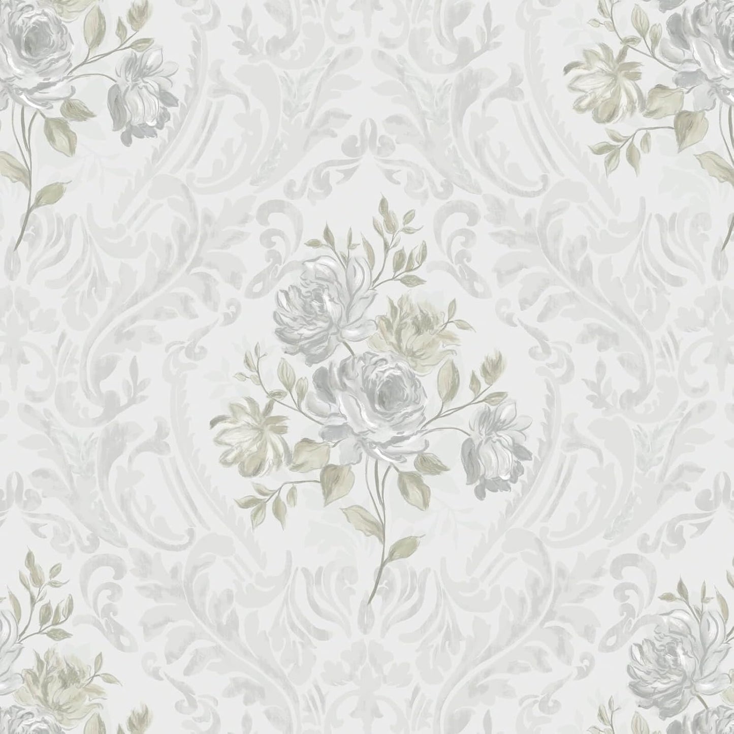 Ismoon Vintage Floral Peel and Stick Wallpaper for Elegant Decor