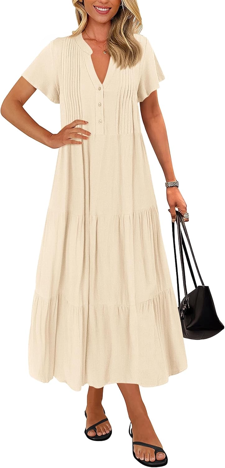 KIRUNDO Summer Maxi Dresses for Women 2025: Stylish and Versatile