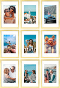 Vittanly 11x17 Picture Frames Set of 9 for Stunning Displays