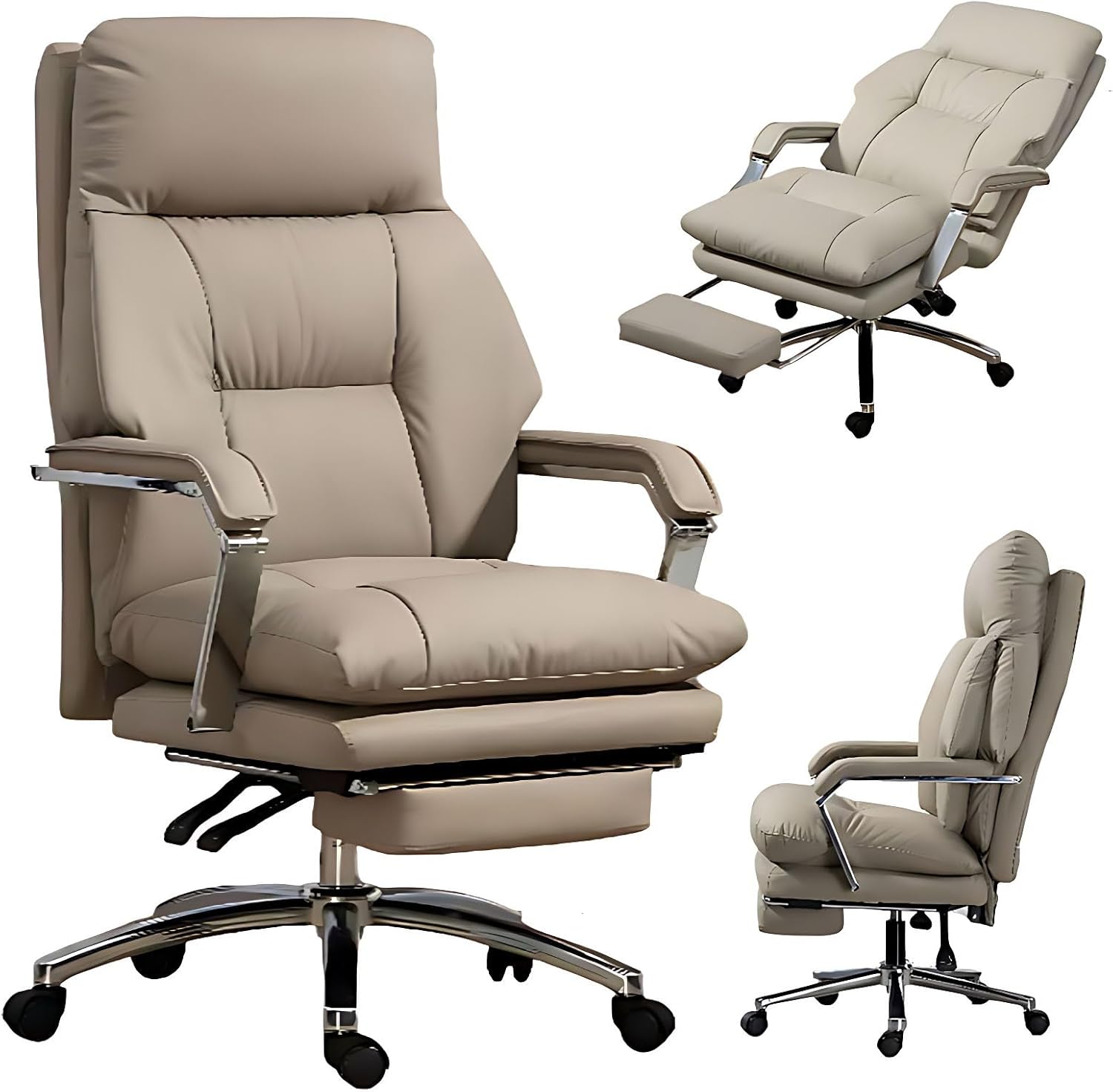 660lbs Big & Tall Reclining Office Chair 
