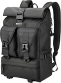 SWICKY 40L Travel Rolltop Backpack - Expandable Carry-On Travel Bag
