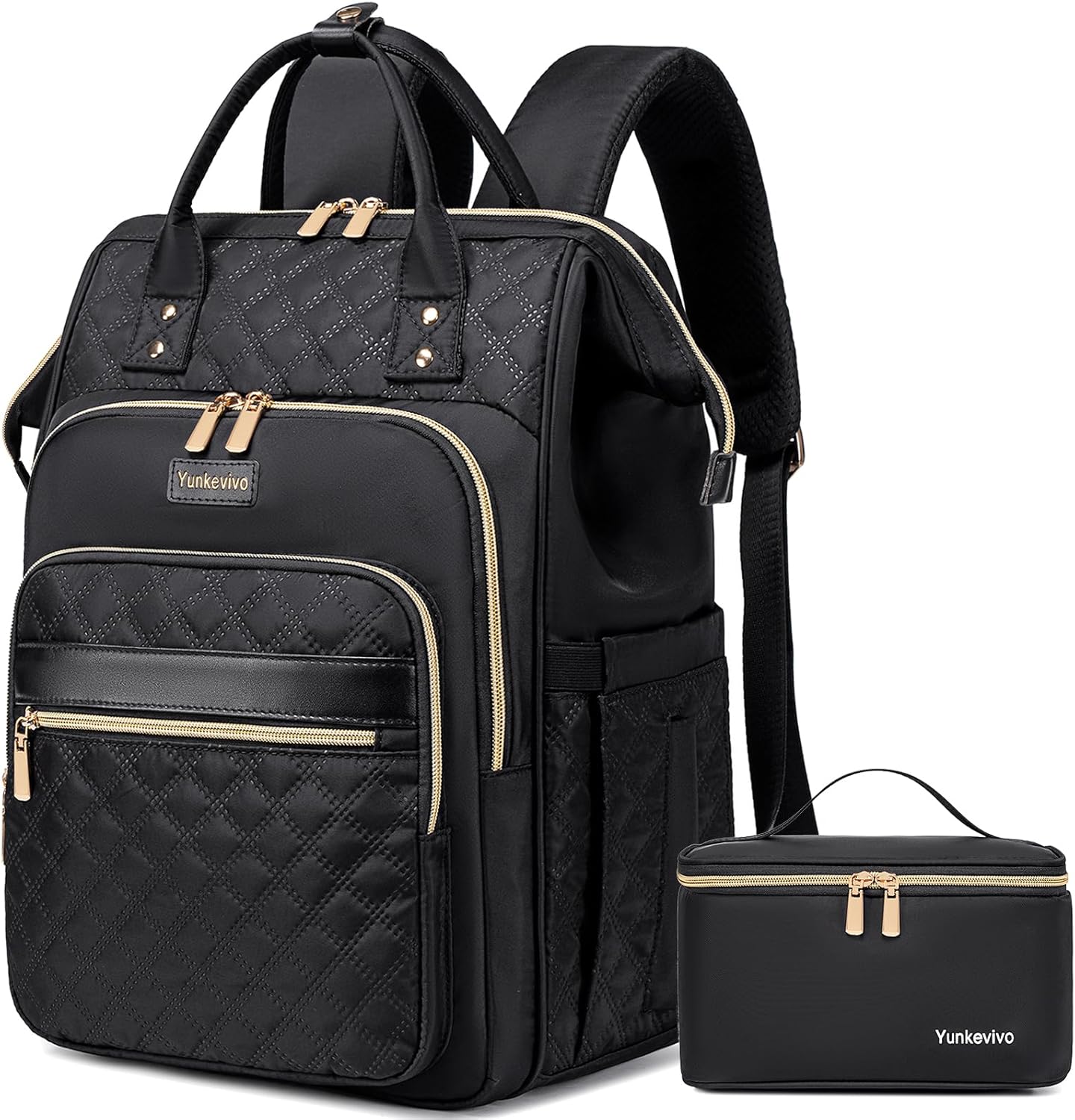 Stylish Lunch Backpack for Women with Insulated Cooler Bag