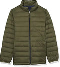 Boys Lightweight WaterResistant Packable Puffer Jacket - Easy Pack
