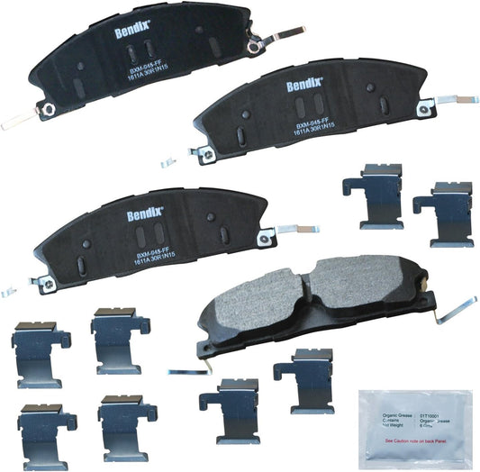 Bendix Priority1 CFM1611A Semi-Metallic Brake Pads for Ford