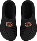 FOCO Men's NFL Sherpa Lined Big Logo Clog for Ultimate Comfort