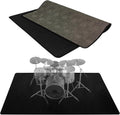 5.2ft x 6.5ft Drum Mat Drum Carpet with Non-Slip Grip Bottom - Stable