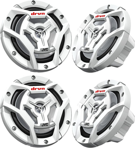 Powerful Sound: JVC 6.5 Marine Speaker Pair