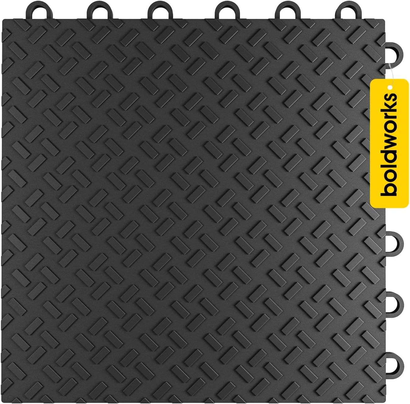 Interlocking Garage Floor Tiles Pack of 48 for Durable Flooring