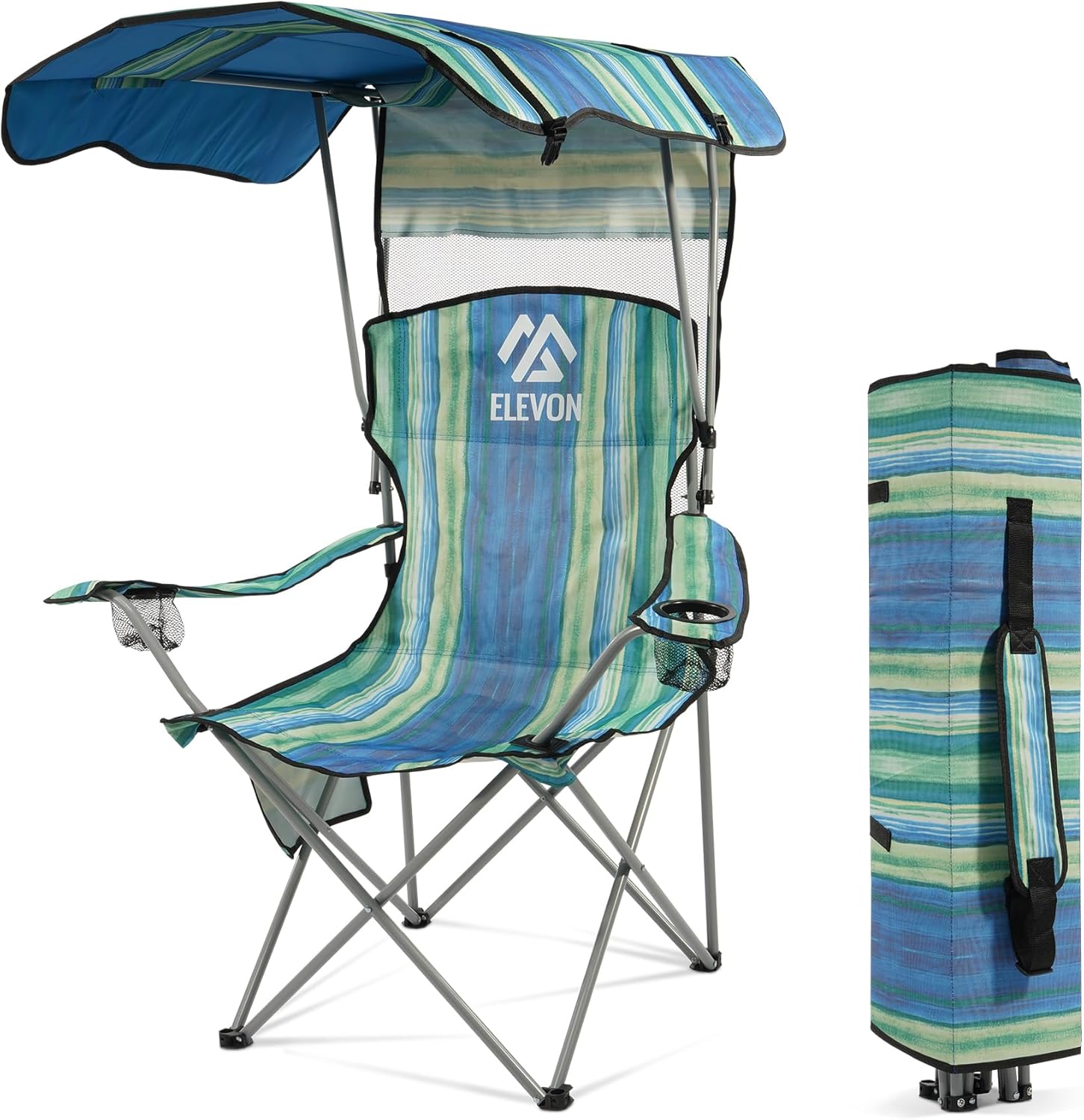 Elevon Oversized Camping Chair with Canopy