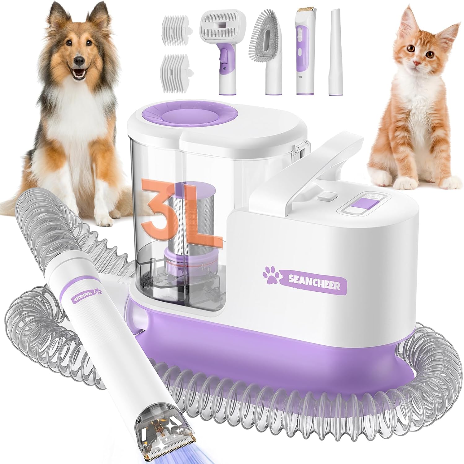 Ultimate Pet Grooming Set for Shed-Free Bliss