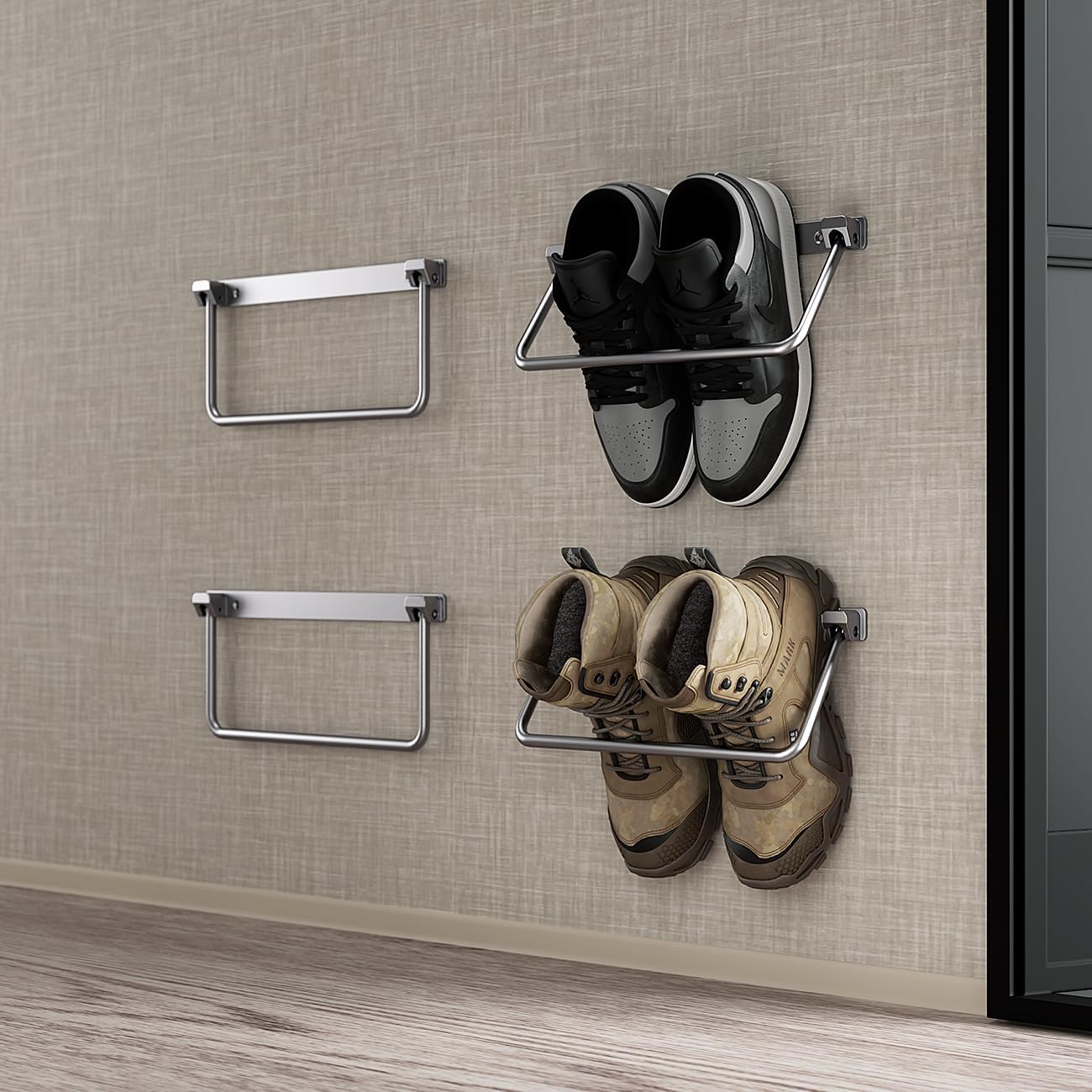 Safoner RV Shoe Storage Solution - Space-Saving Organizer Rack