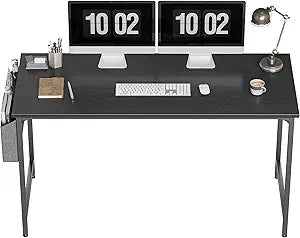 CubiCubi Study Computer Desk 55 in Modern Simple Style