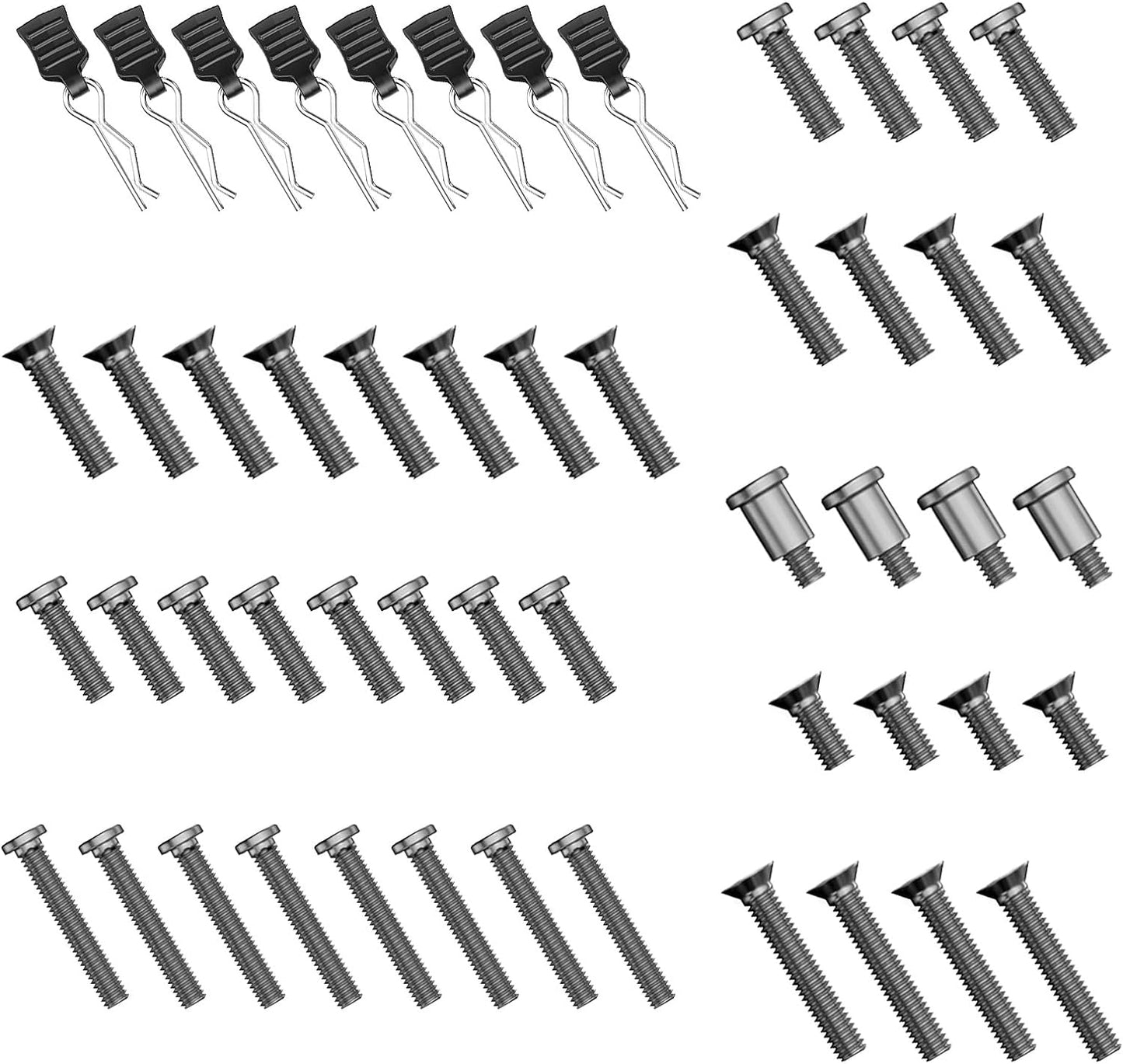 Hyper Go RC Car Spare Parts: Screws for 1/14 1/16 Scale