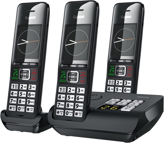 Gigaset Comfort 552A Trio - Elegant Cordless Phones Set