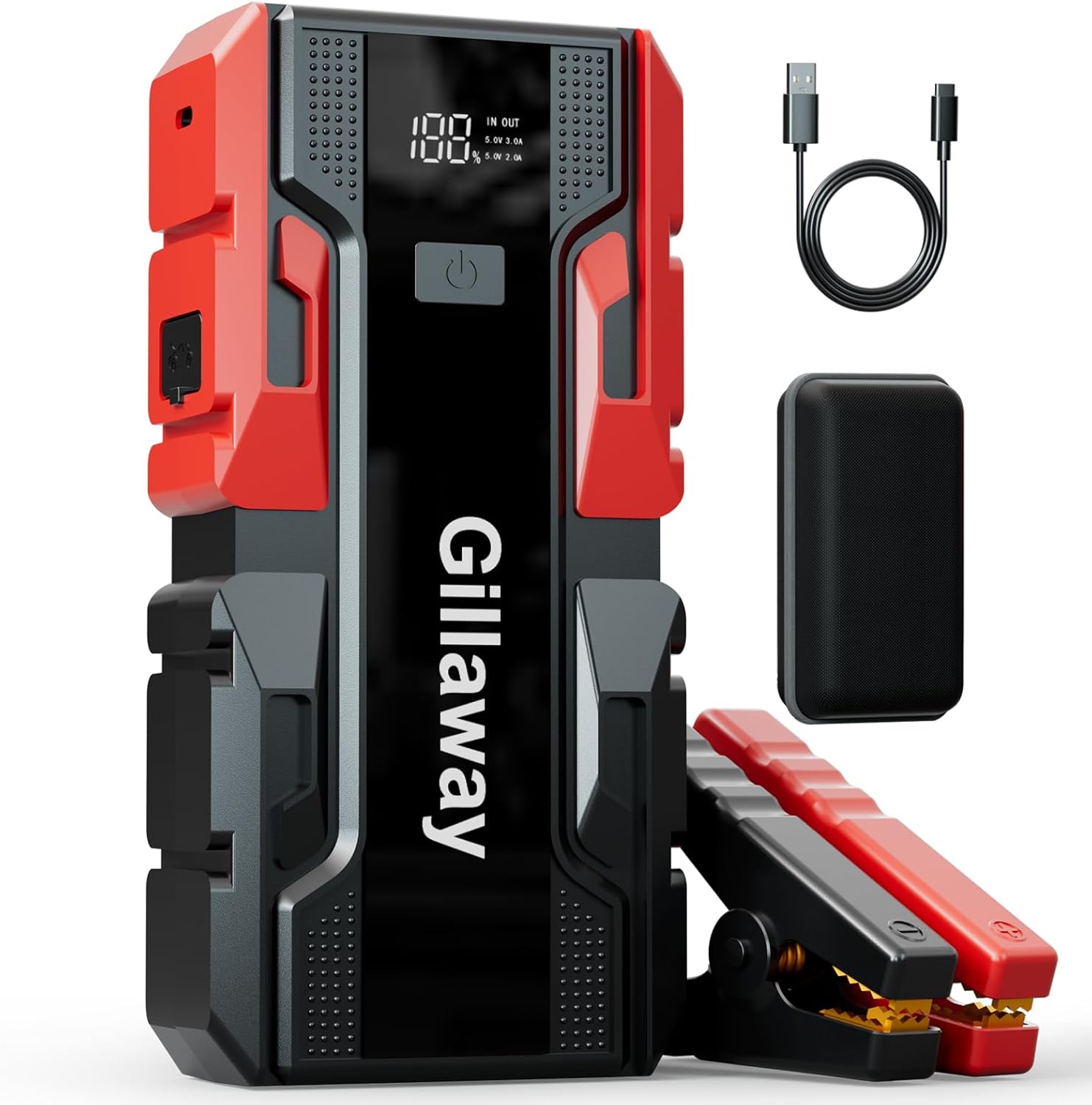 3000A Car Jump Starter & Power Bank by Gillaway