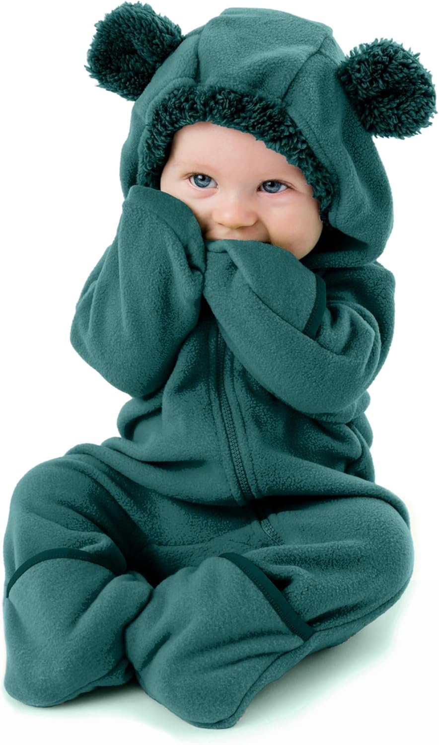 Cuddle Club Fleece Baby Bunting Suit: Warmth & Comfort for All