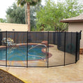 VINGLI Pool Fence 4Ft x 60Ft In-Ground Safety Fence - Child & Pet