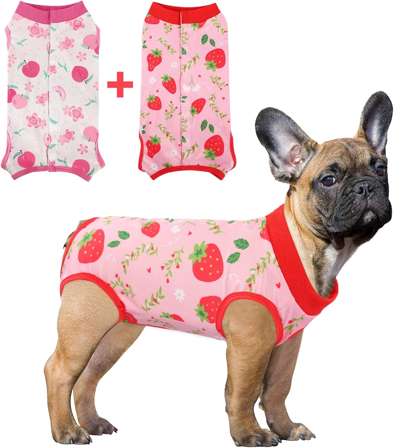 SAWMONG Dog Recovery Suit for Surgery - Soft Polyester Onesie