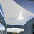 Sun Shade Sail 16x16x23 Triangle Light Grey - UV Block Sunshade