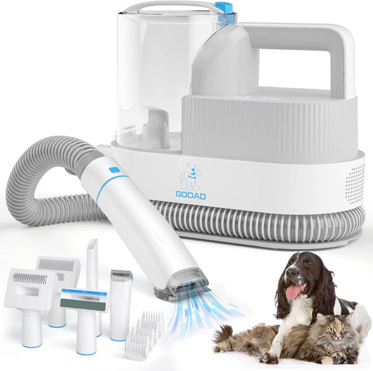 5-in-1 Pet Grooming Kit for Quiet Shedding - Gooad