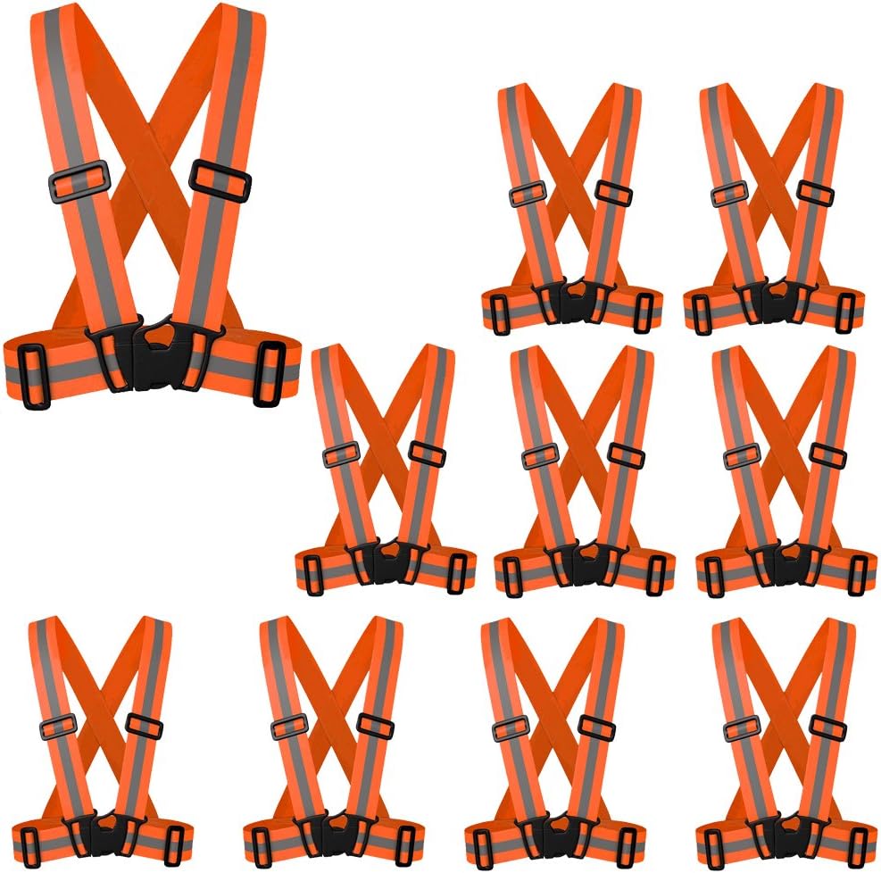 Zojo Reflective Vest for High Visibility Running and Cycling