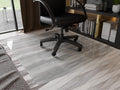 GLSLAND Office Chair Mat 46 in x 55 in Tempered Glass - Clear Carpet