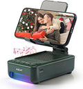 Cell Phone Stand with Bluetooth Speaker & LED Light - Hands-Free Audio