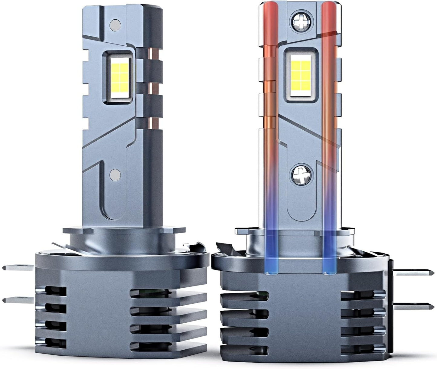 H11B LED Bulbs for Kia Hyundai Fiesta Corsa - 30000Lm Brightness
