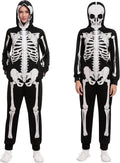 Skeleton Jumpsuit Pajama for Women - Halloween Costume