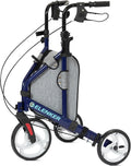 3 Wheel Walkers for Seniors - Narrow Foldable Rollator for Travel
