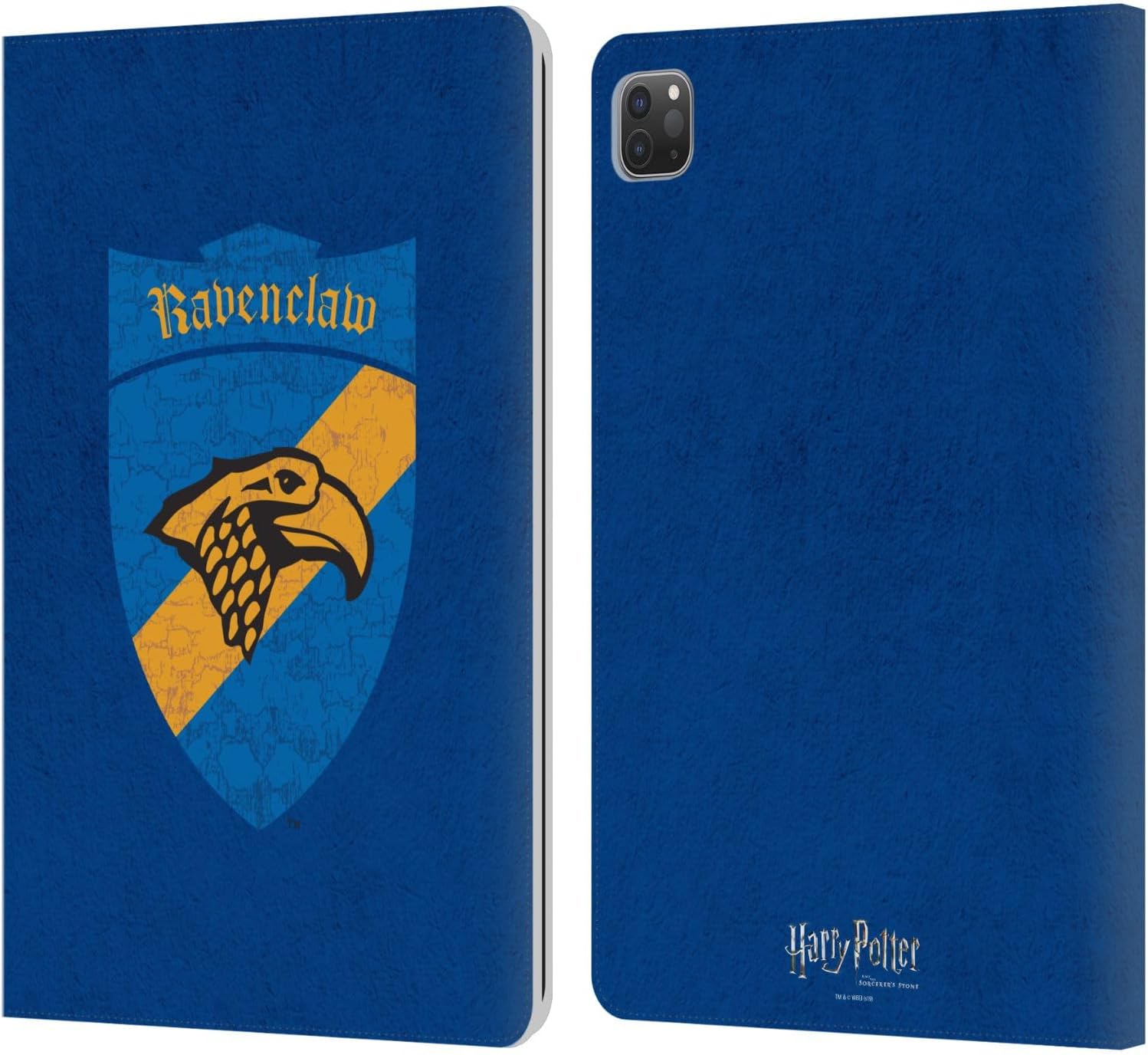 Harry Potter Ravenclaw Crest Leather Wallet Case for iPad Pro