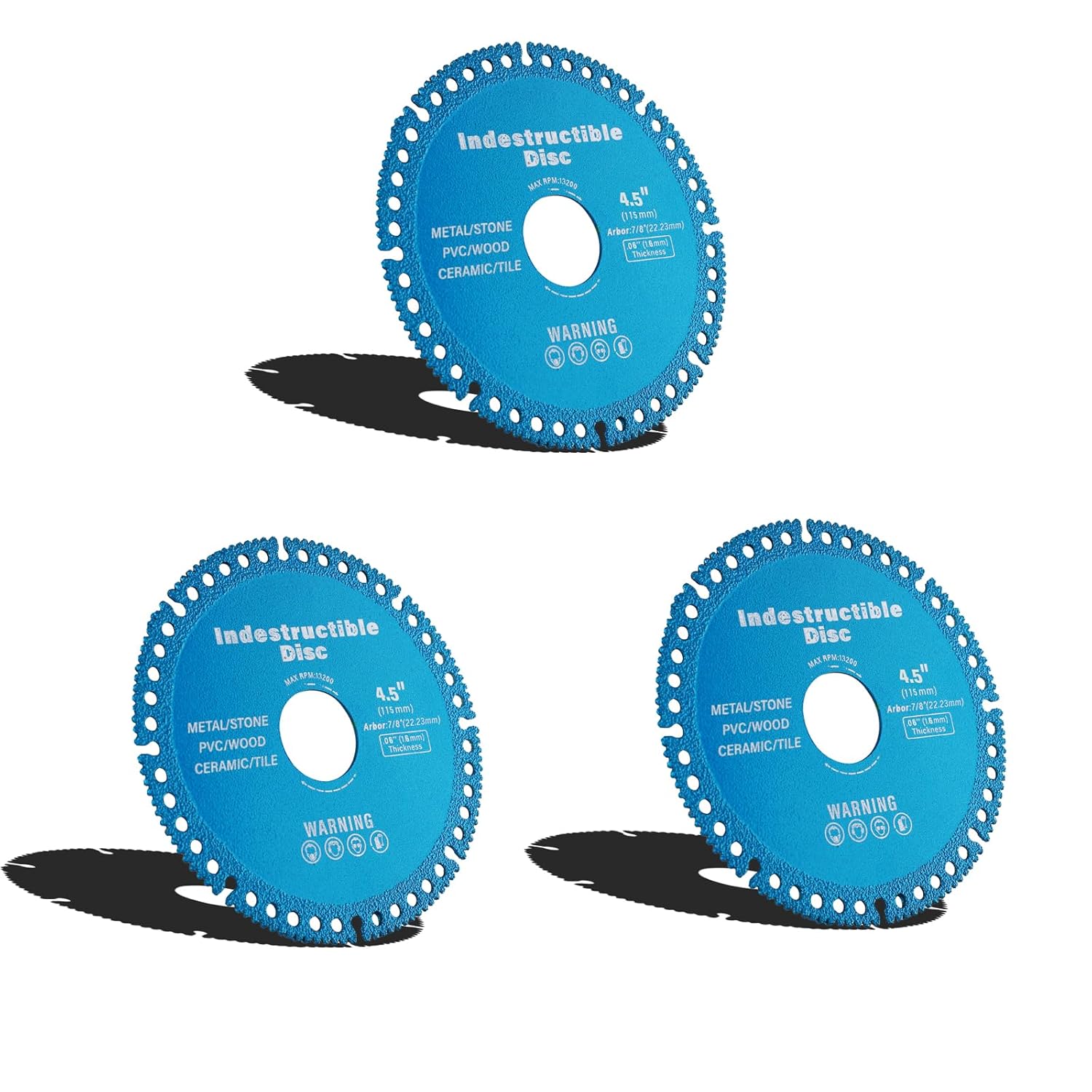 NewShark 3pc Premium Indestructible 4.5 Disc