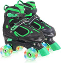 Nattork Kids Roller Skates Adjustable with Light up Wheels - Fun