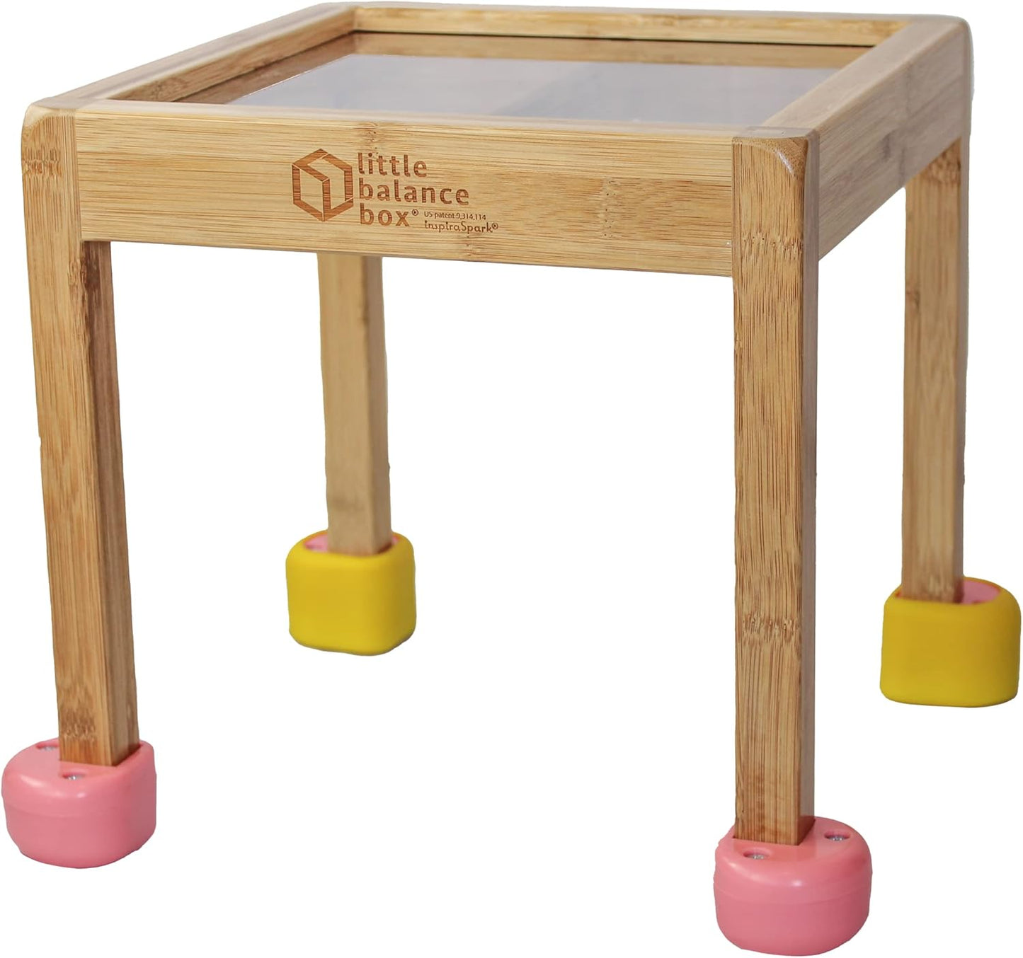 Little Balance Box 2-in-1 Wooden Walker for Kids Activity Table