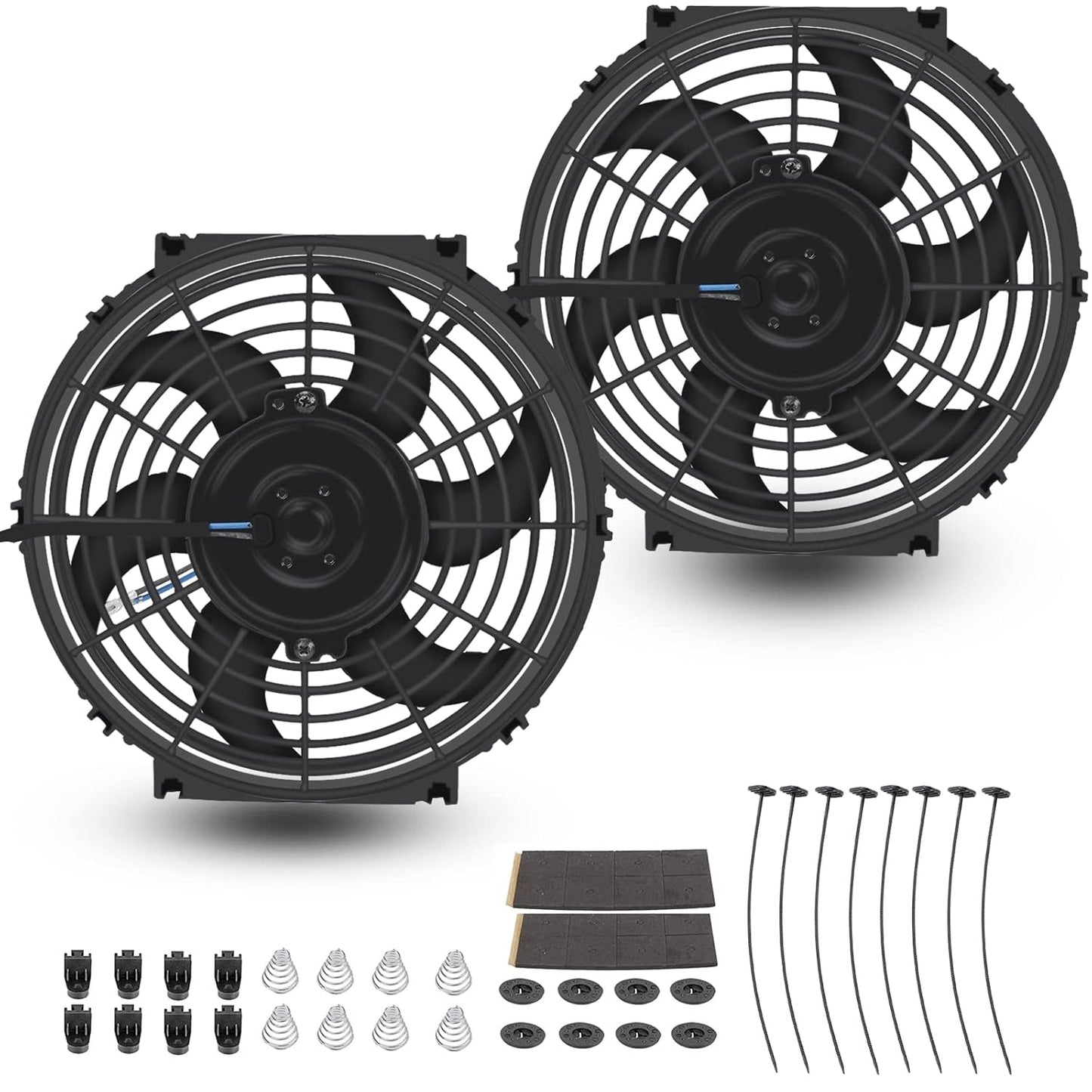 High Performance 10 Inch Electric Radiator Cooling Fan Kit