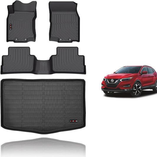 KELCSEECS Floor Mats & Cargo Liner for Nissan Rogue Sport 2017-2022