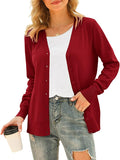 VIISHOW Women Long Sleeve Soft Basic Knit Cardigan Sweater Review