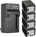 3000mAh 4-Pack Lithium-Ion Batteries with AC Charger - Replacement