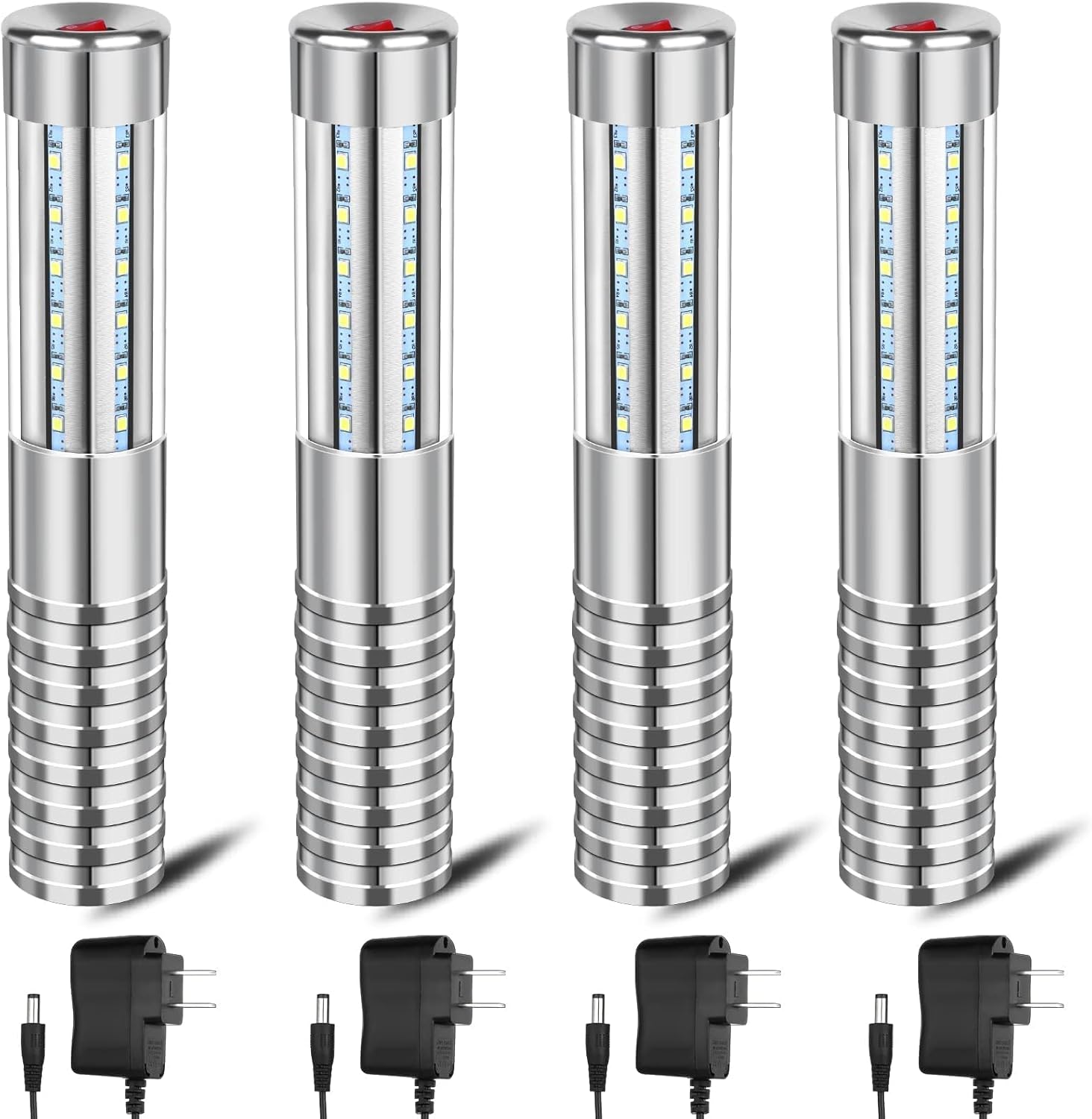 4 Pieces Strobe Baton Light for Nightclubs and Parties Fun