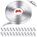 304 Stainless Steel Hose Clamp Assortment Kit - Custom DIY Strap
