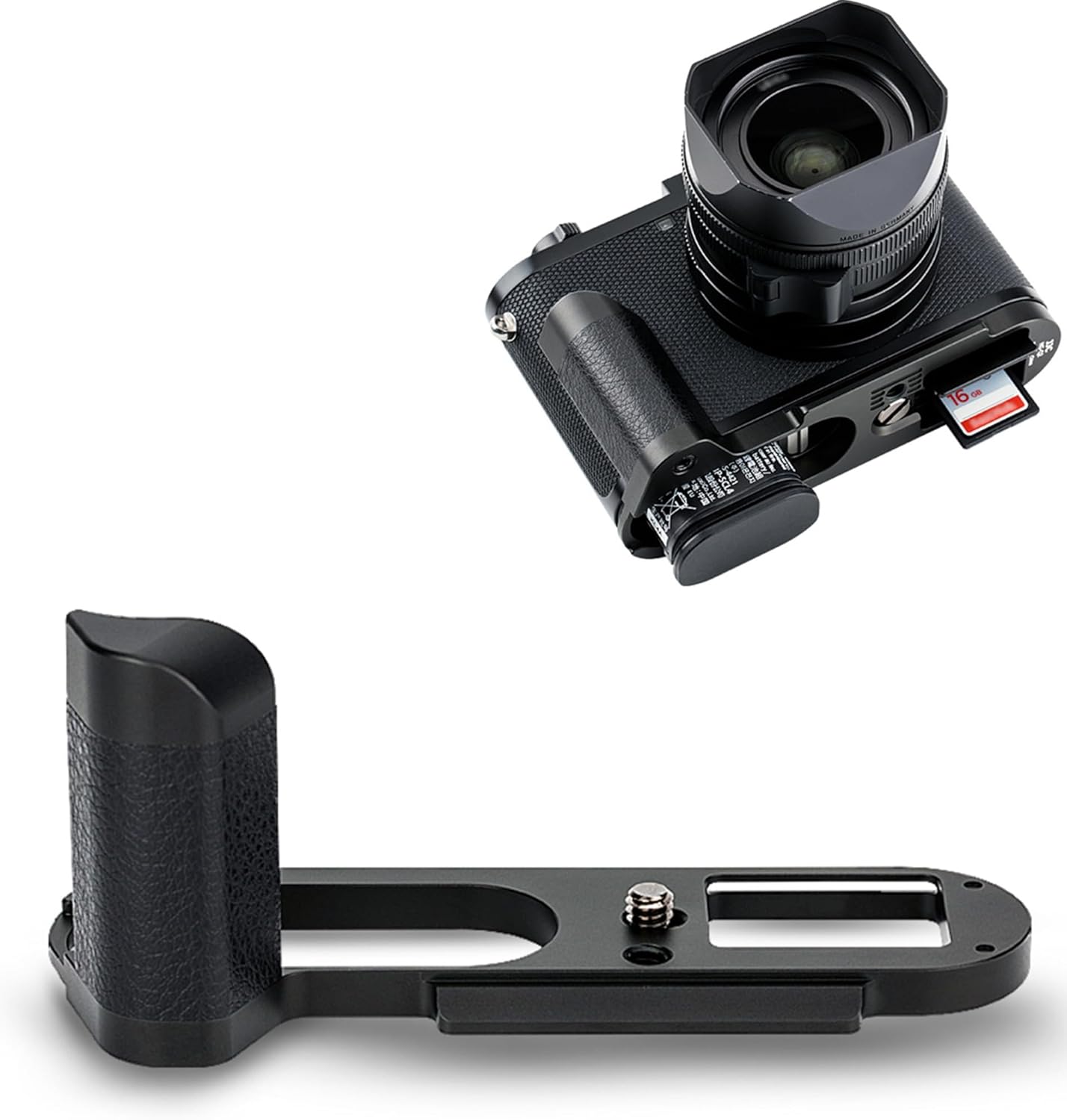 Solid Metal Hand Grip for Leica Q2 Digital Camera Users