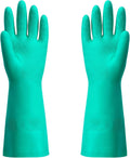 Chemical Resistant Nitrile Gloves - Protects Against Acids & Solvents