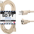 Iron Forge Cable Weatherproof 50 Ft Outdoor Extension Cord - Neutral