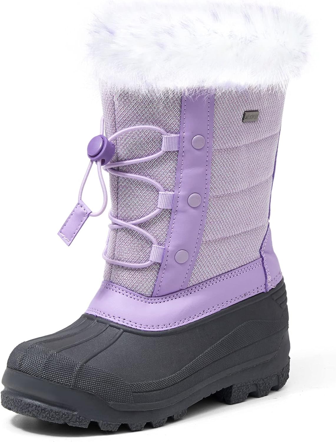 K KomForme Boys & Girls Snow Boots: Insulated, Waterproof, Warm