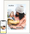 Aura Walden 15in WiFi Digital Picture Frame for Easy Sharing