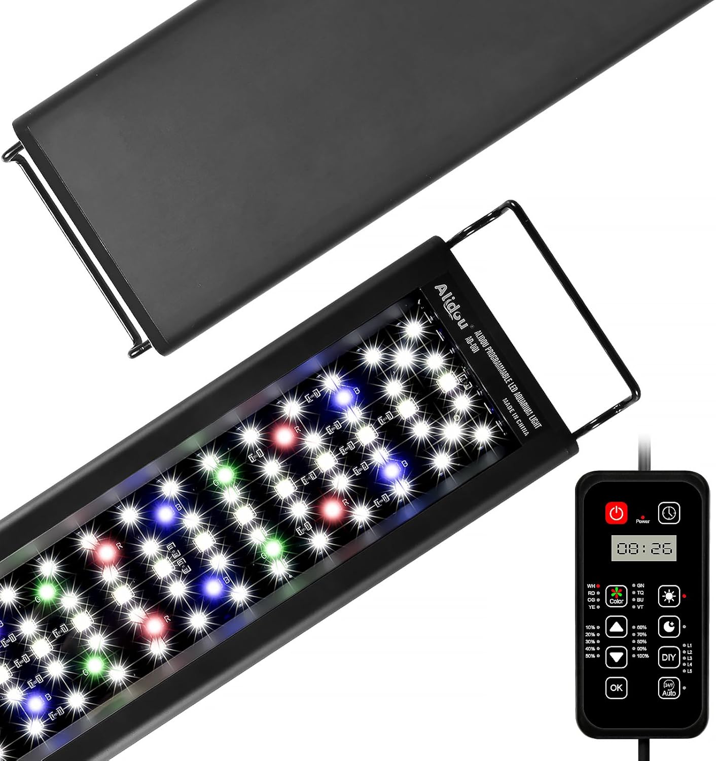 Advanced 7-Row LED Aquarium Light for Freshwater Tanks
