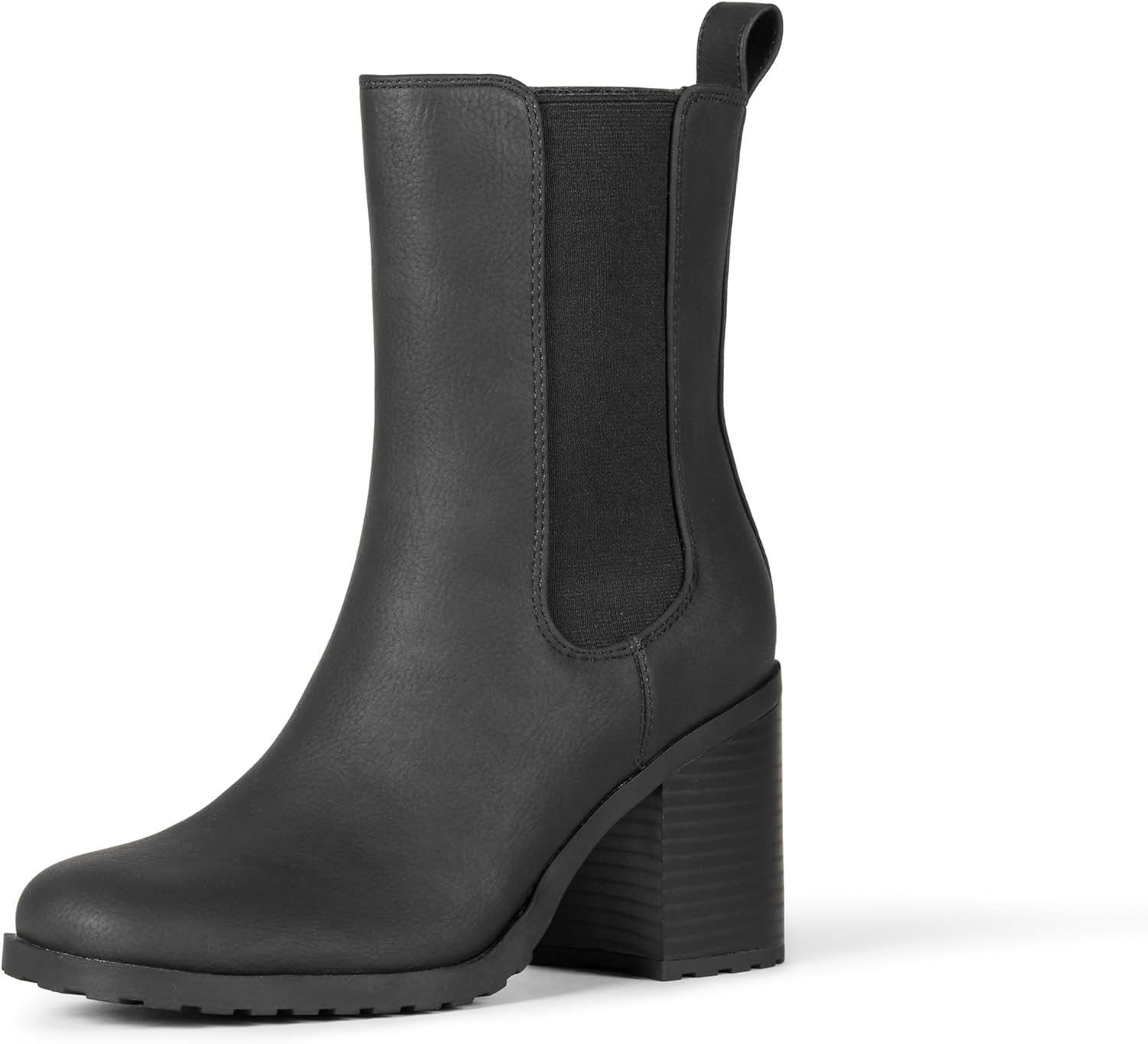 Stylish Mid Calf Heeled Chelsea Boots for Women - Comfort Fit
