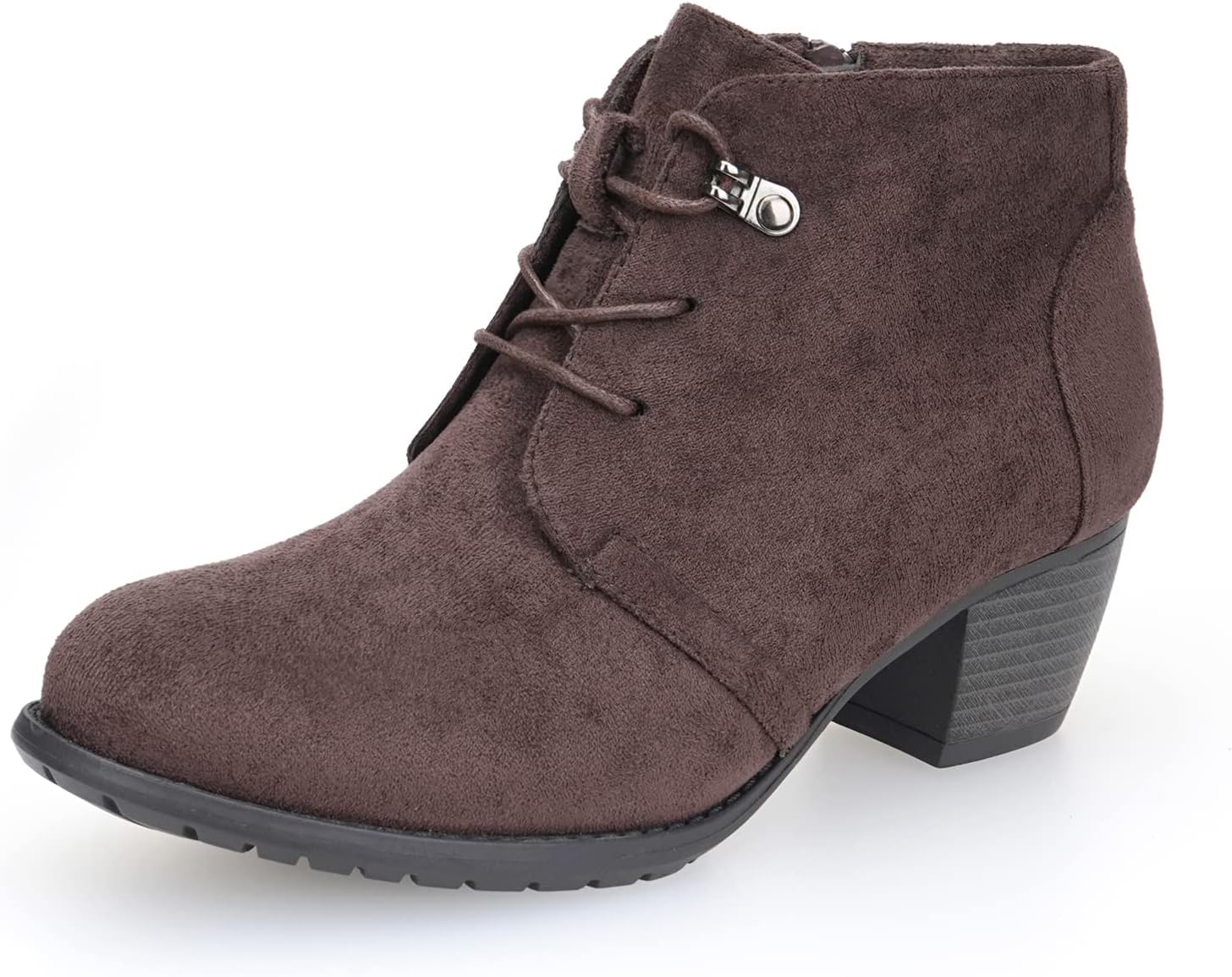 VJH confort Women's Ankle Boots: Stylish Low Heel Booties