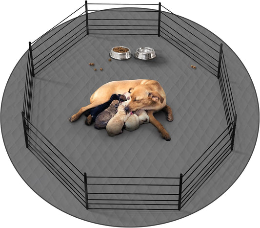 CoolShields Washable Round Puppy Dog Pee Pad for Training