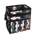 Car Trash Can Leak Proof Car Garbage Can with Storage Pockets